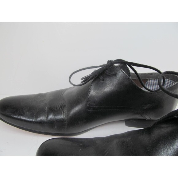 Ted Baker Haked 4 Mens Black Leather Lace Up Derbys Size US 8 EUR 41 - Picture 12 of 16